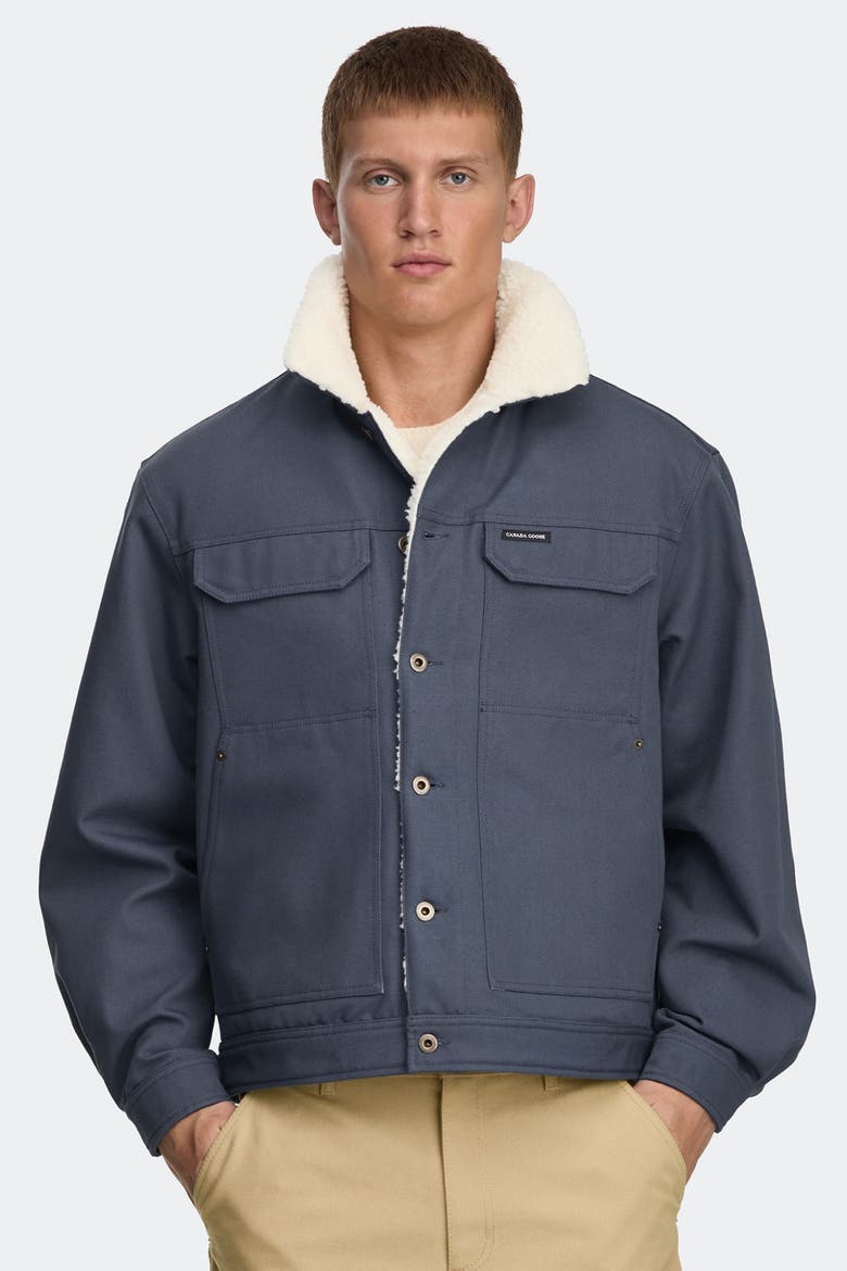 Ash Lightweight Jacket, Alternate, color, Dusk Blue/Bone