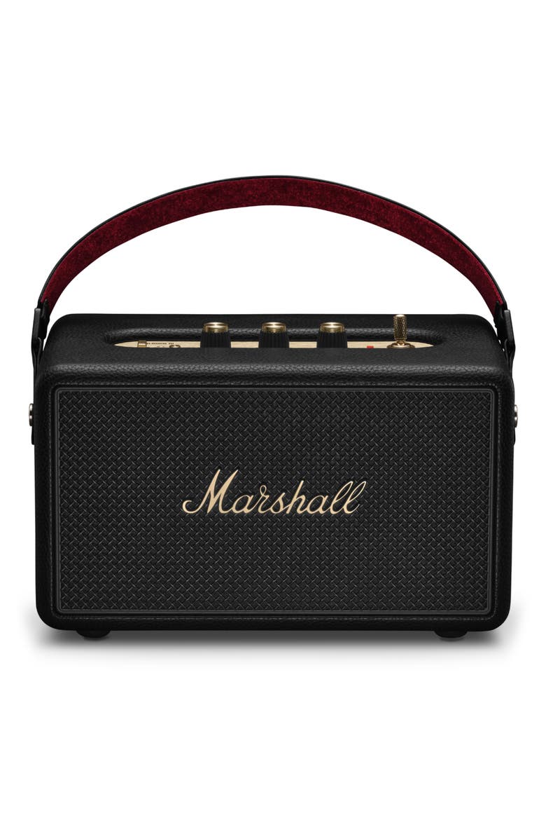 Kilburn III Portable Bluetooth® Speaker, Main, color, BLACK AND BRASS