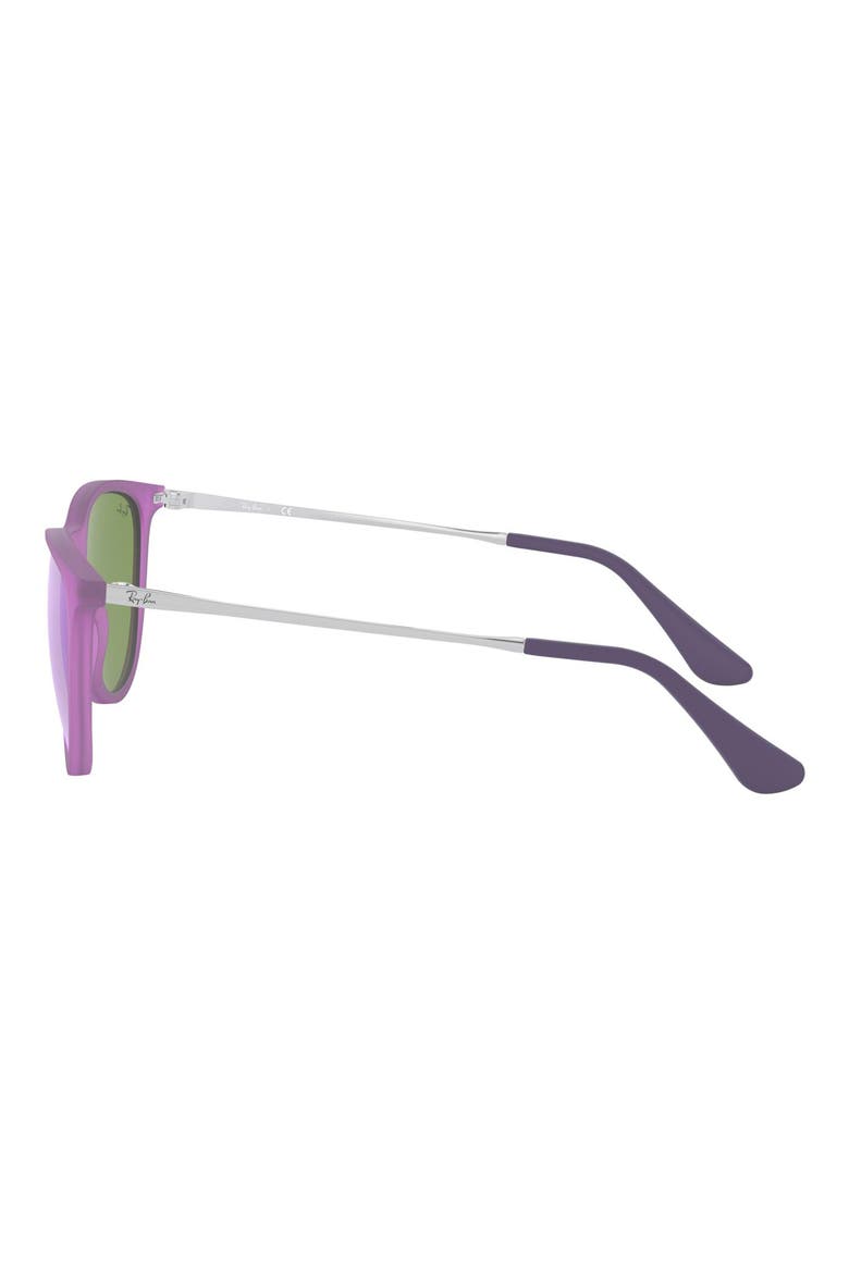Ray-Bay Junior Izzy 50mm Mirrored Sunglasses, Alternate, color, ULTRA VIOLET/ VIOLET MIRROR