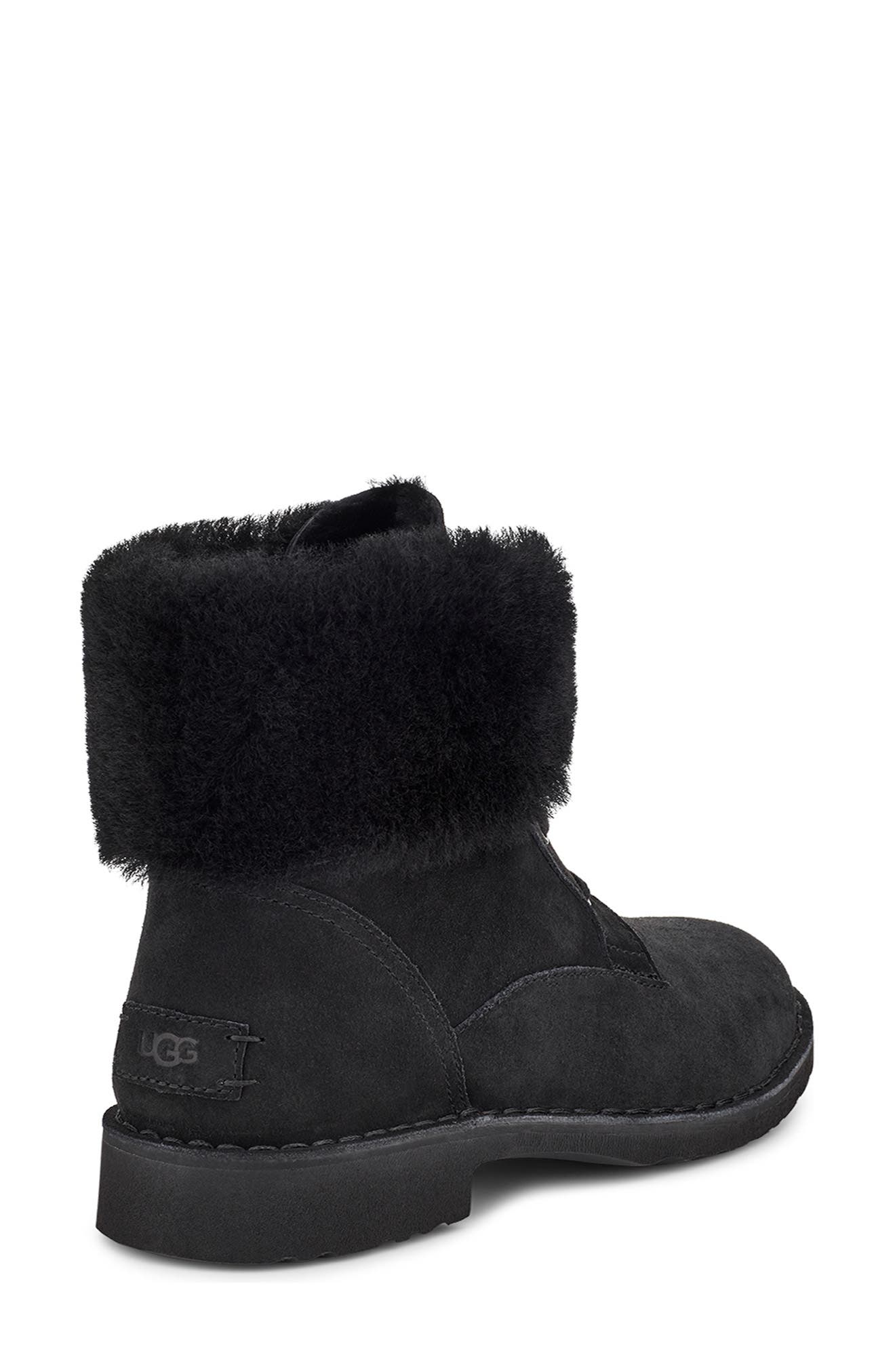 UGG<sup>®</sup> Weylyn Genuine Shearling Bootie, Alternate, color, 