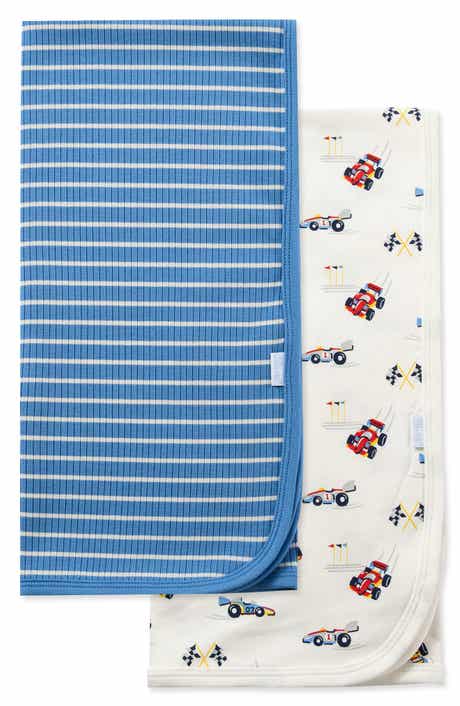 2-Pack Grand Prix Cars Receiving Blankets
