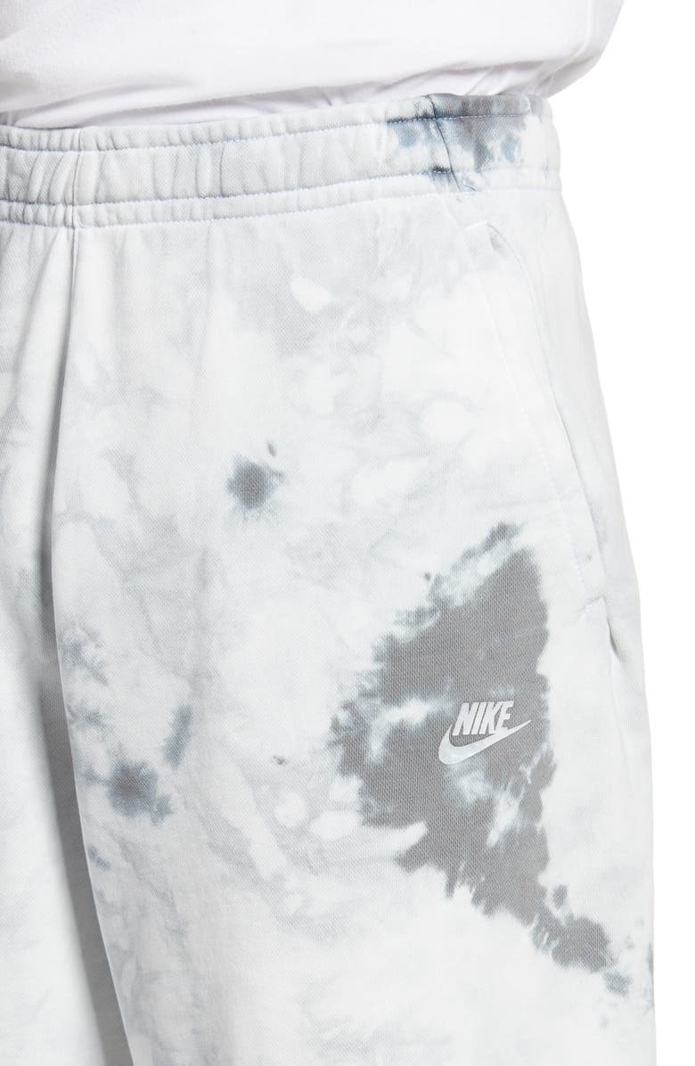 Nike Sportswear Tie Dye Men's Fleece Shorts, Alternate, color,