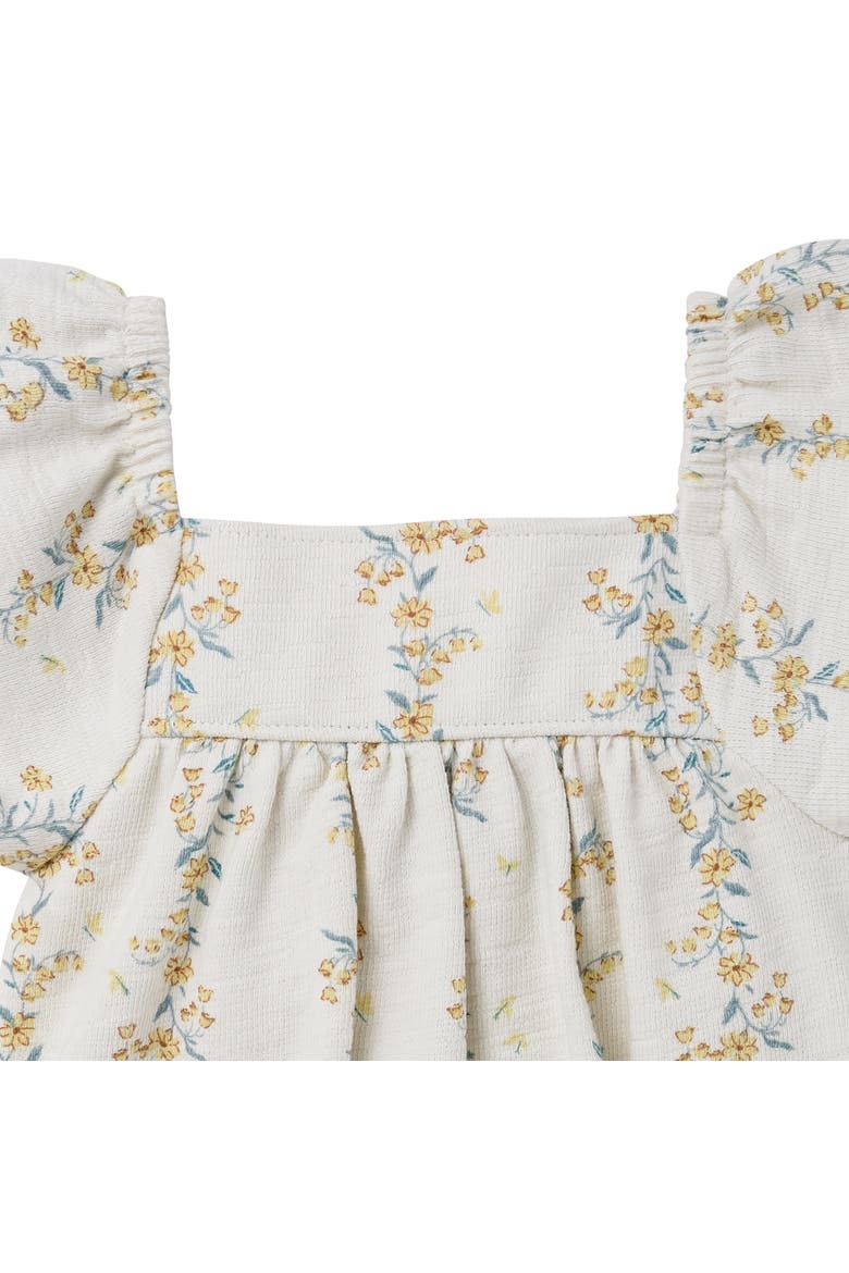 Bubble Romper, Alternate, color, Floral Vines