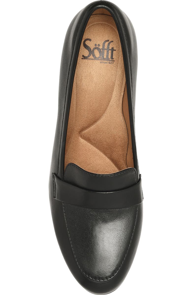 Söfft Amsterdam Loafer Pump, Alternate, color, Black