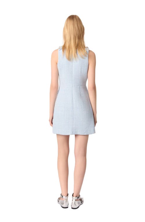 Shop Maje Mini Tweed Dress