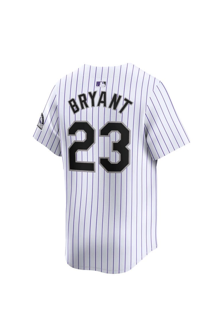 Men's Nike Kris Bryant White Colorado Rockies Home Limited Player Jersey, Alternate, color, White