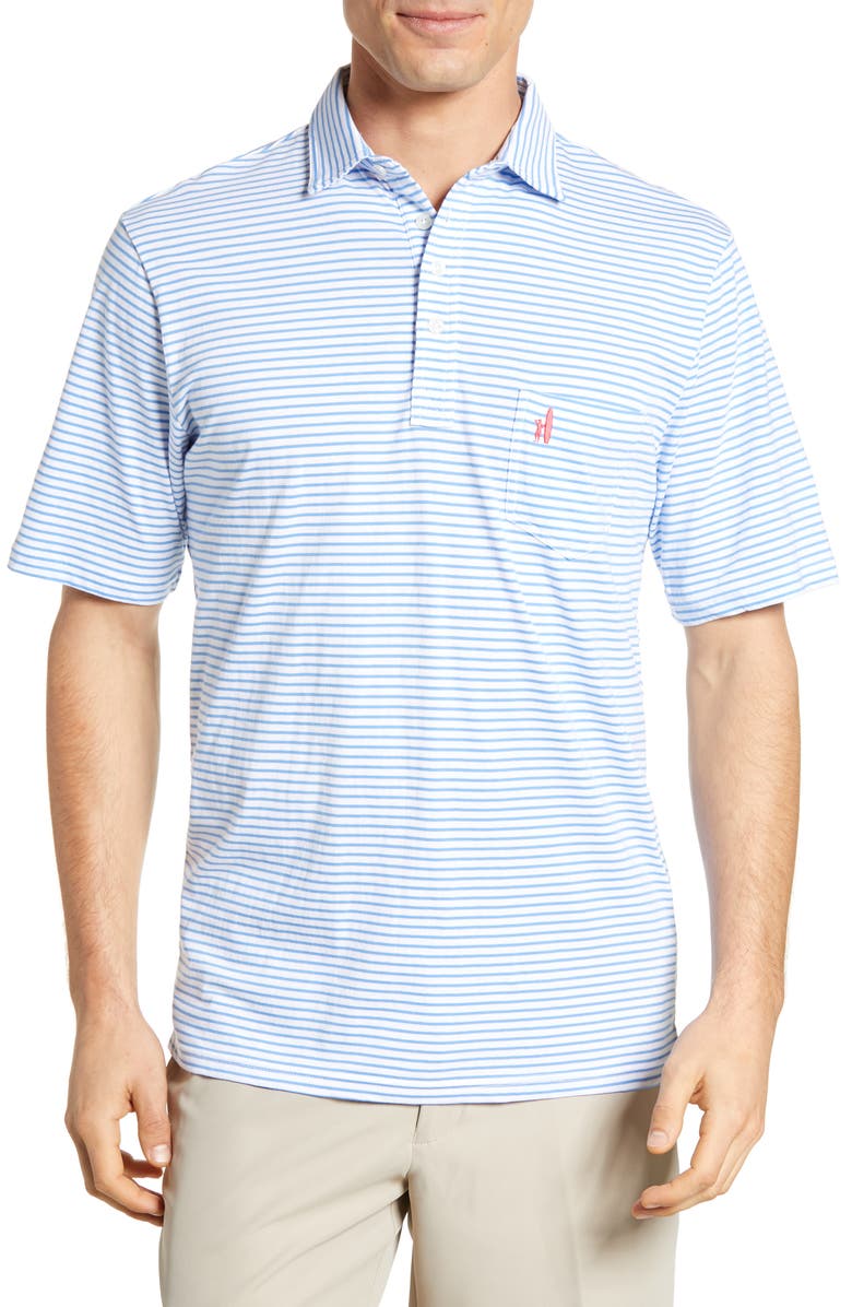 johnnie-O Macon Classic Fit Stripe Polo, Main, color, 