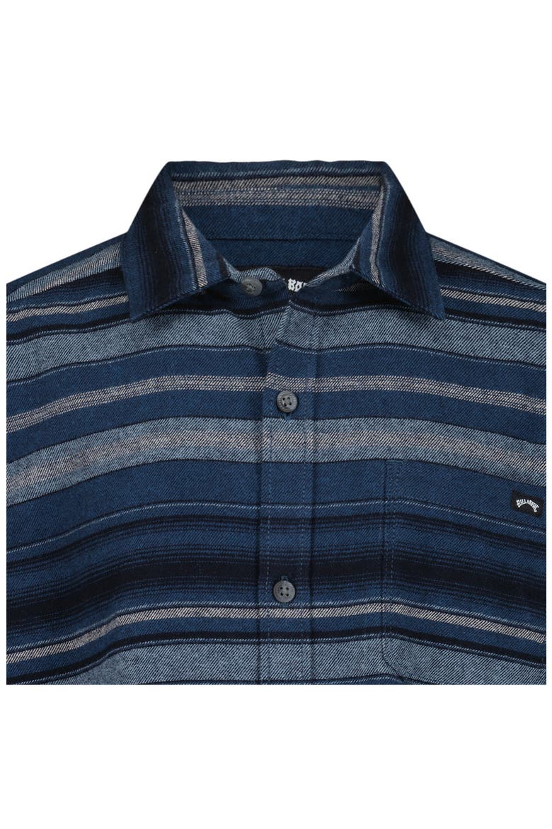 Kids' Baja Flannel Shirt, Alternate, color, TRUE NAVY