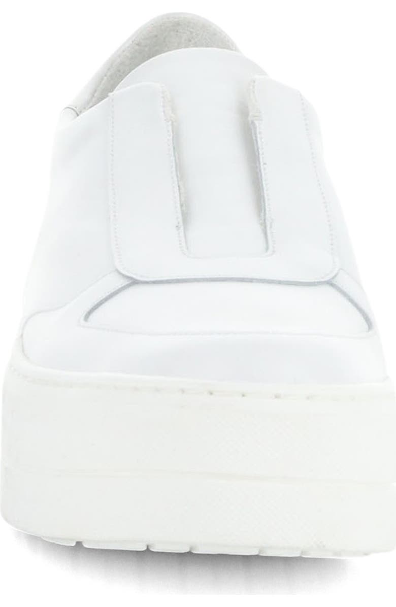 Bos. & Co. Magali Platform Slip-On Sneaker, Alternate, color, White Verona/ Patent