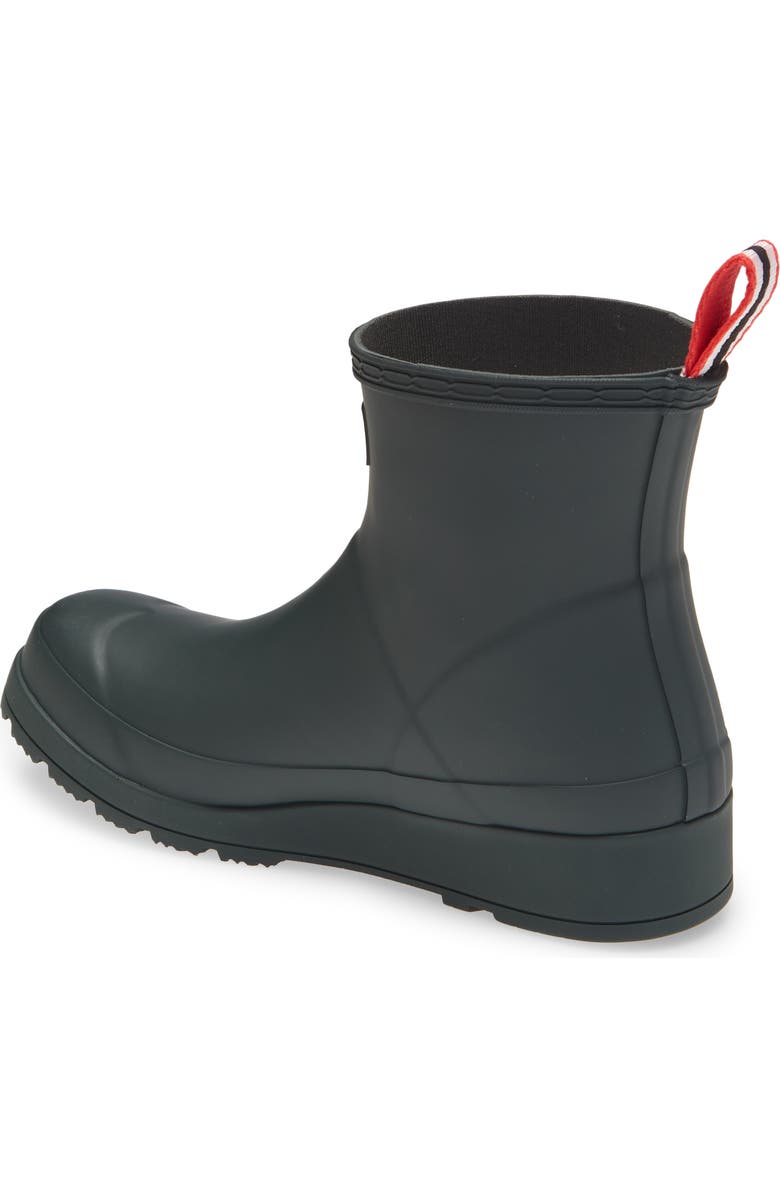 Hunter Original Play Waterproof Rain Bootie, Alternate, color, Arctic Moss
