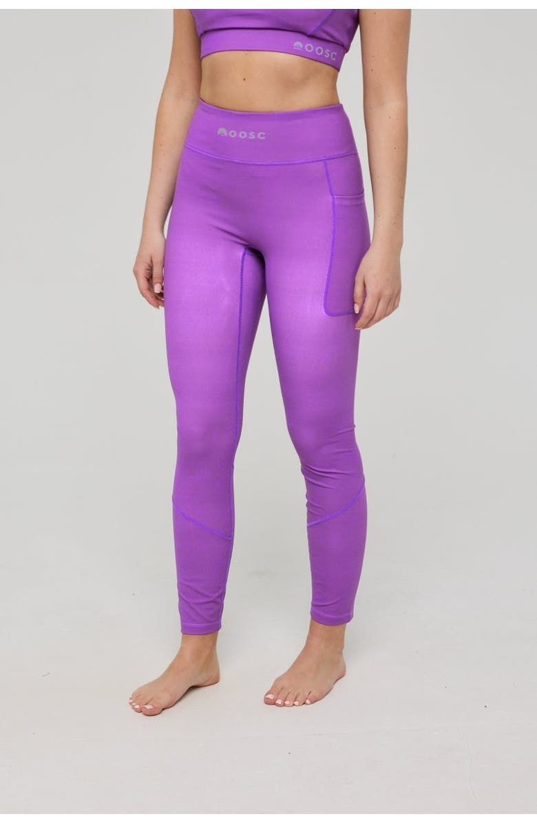 OOSC Infinite High Waisted Leggings - Purple, Main, color, Purple