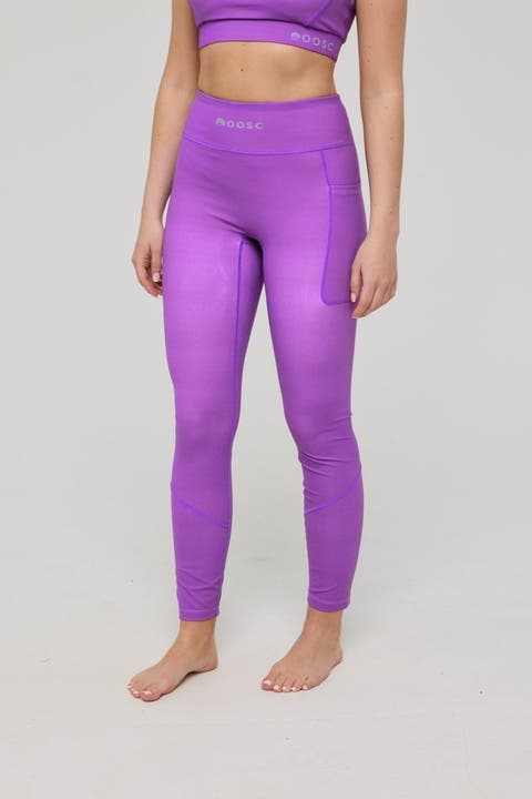 OOSC Infinite High Waisted Leggings - Purple