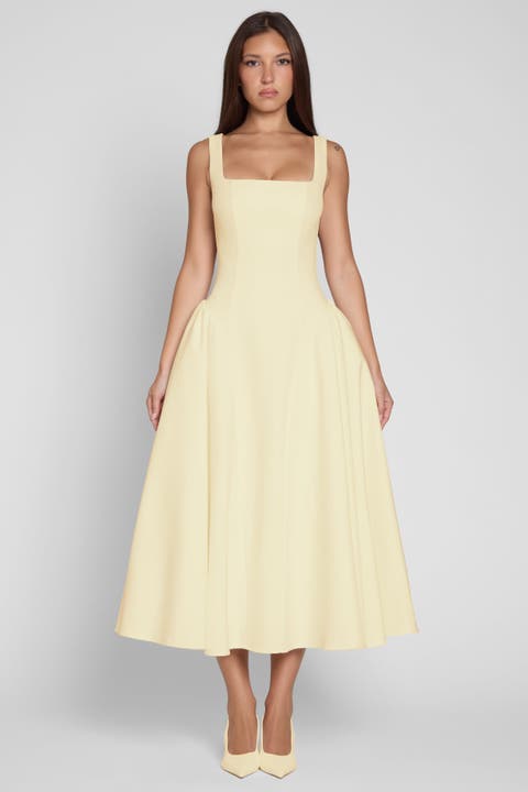 Chloe Corset Midi Dress