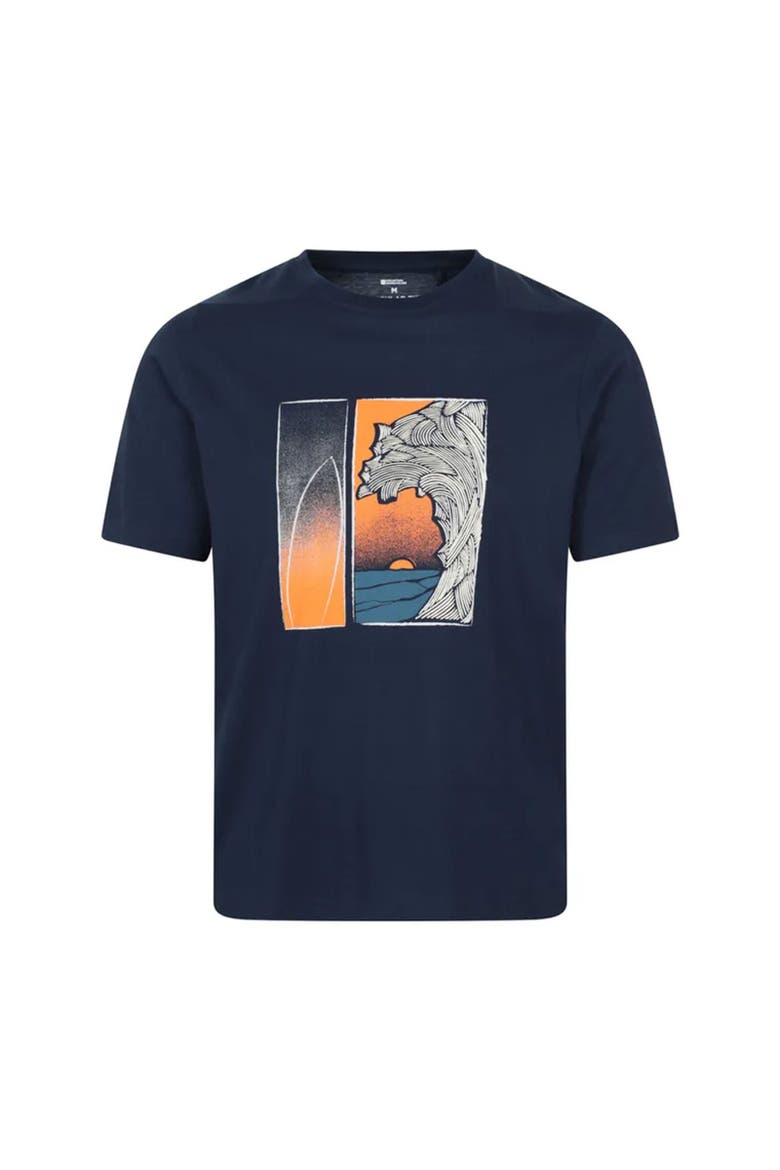 Surfer Natural T-Shirt, Main, color, Navy
