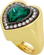 Kurt Geiger London Heart Halo Cocktail Ring
