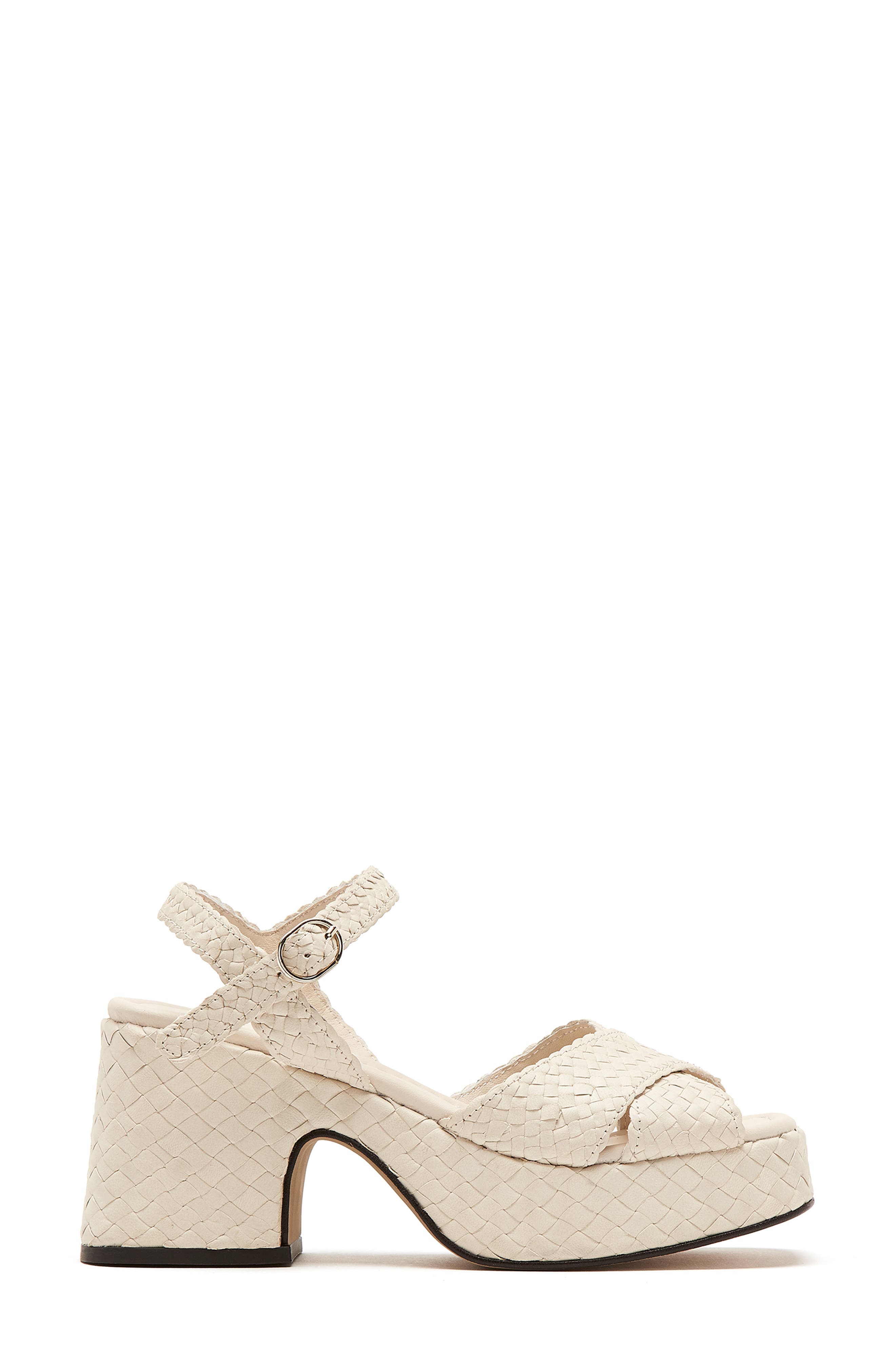 La Canadienne Pico Ankle Strap Platform Sandal, Alternate, color, 