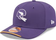 New Era Men's New Era Purple Minnesota Vikings 2026 Sideline Throwback 9SEVENTY Adjustable Hat