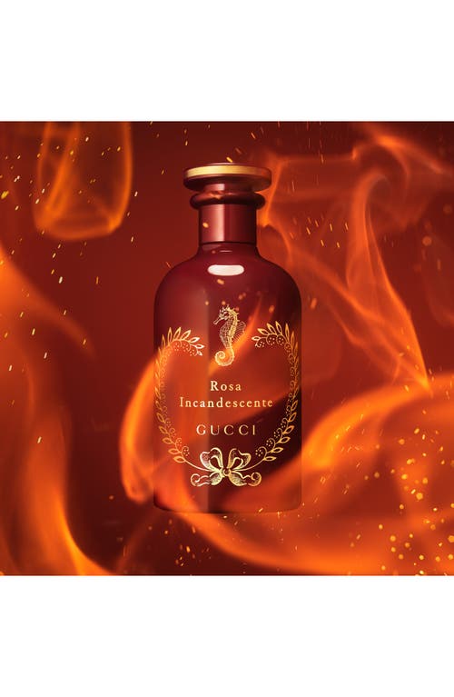 Gucci The Alchemist's Garden Rosa Incandescente Eau De Parfum In Transparent