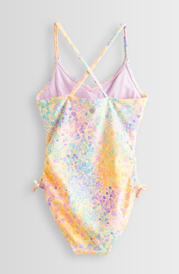 Kids' Side Tie One-Piece Swimsuit