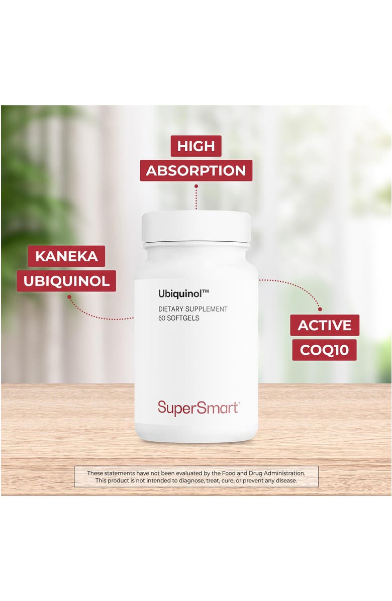 SuperSmart Ubiquinol<sup>™</sup> 200mg per Day, Alternate, color, NO COLOR