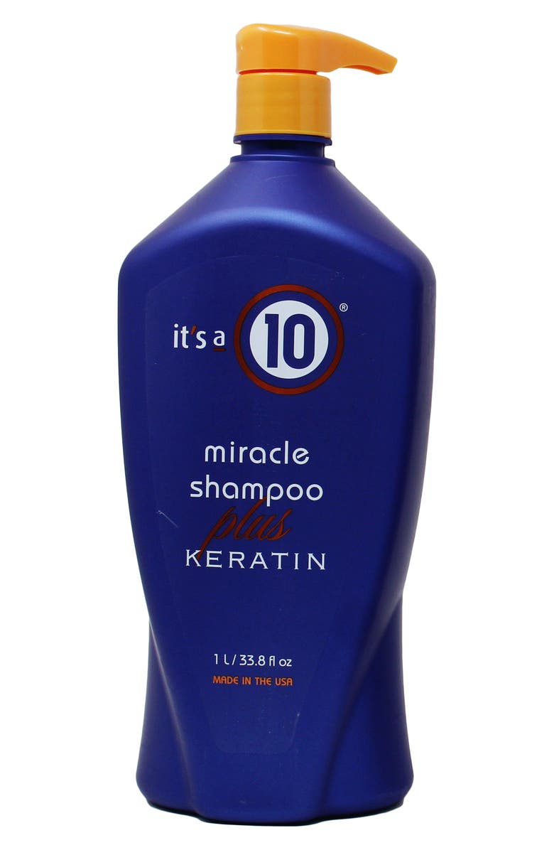 ITS A 10 Miracle Shampoo Plus Keratin, Main, color,