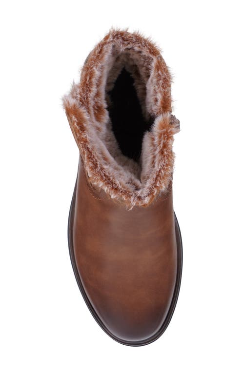 Gc Shoes Martin Faux Fur Lined Bootie In Animal Print