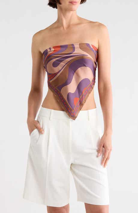 Steve Madden Swirly Girly Satin Scarf