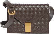 JW PEI Clio Woven Faux Leather Envelope Crossbody Bag