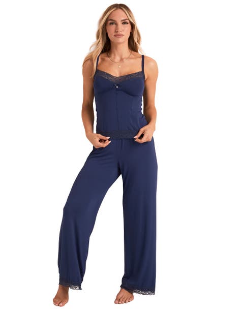 Suzanna Pajama Cami And Pants Set