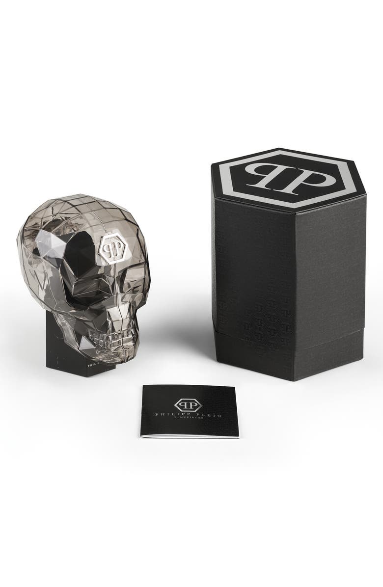 PHILIPP PLEIN Date Superlative Two-Tone Bracelet Watch, 42mm, Alternate, color, Green/ Gold