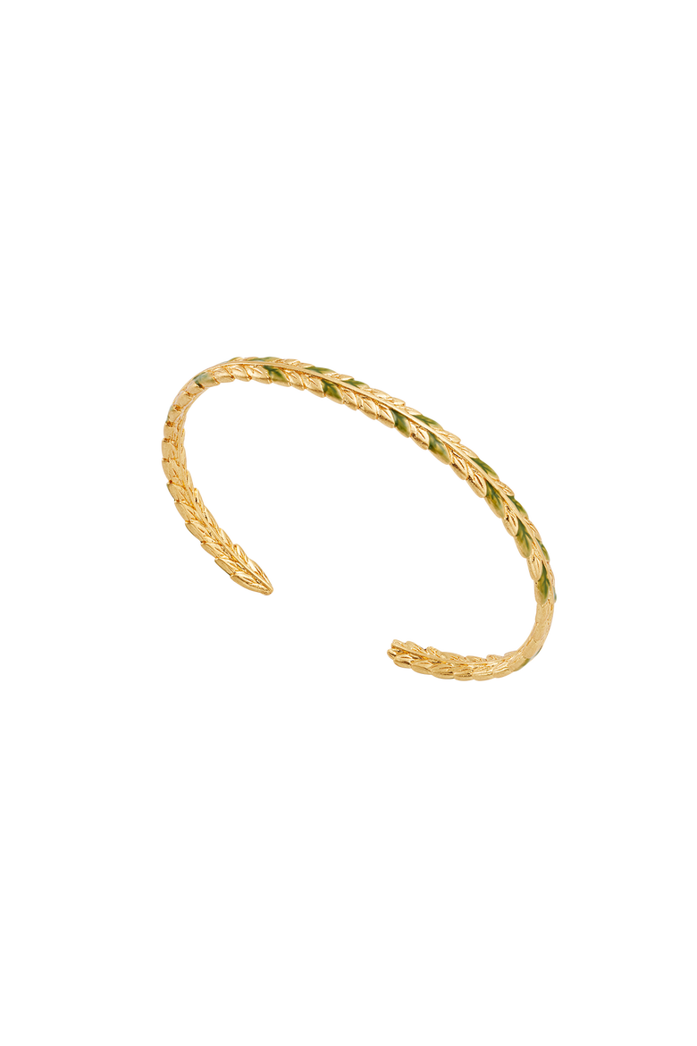 Wheat Bangle, Main, color, Gold