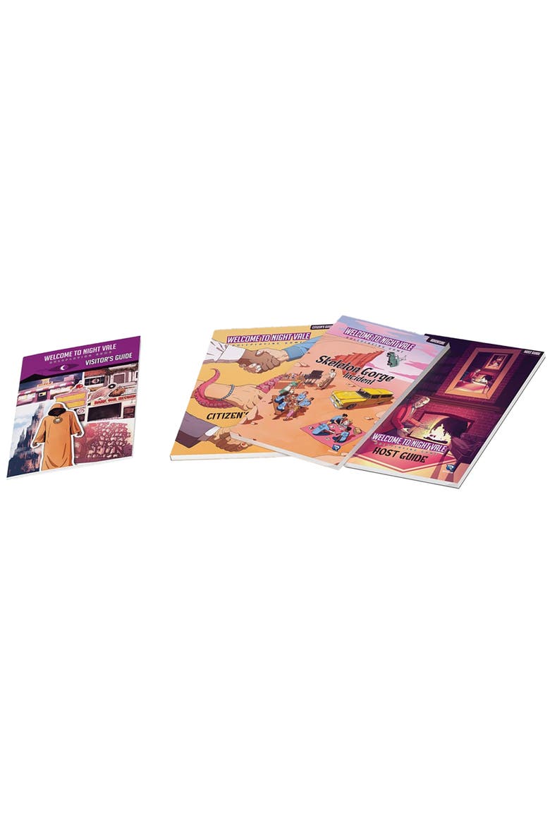 Welcome To Night Vale Rpg Box Set Rules, Gm Screen, Dice, Alternate, color, Multicolored