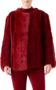Akris punto Genuine Shearling Jacket