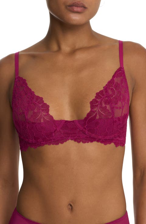 Peony Unlined Lace Underwire Bra