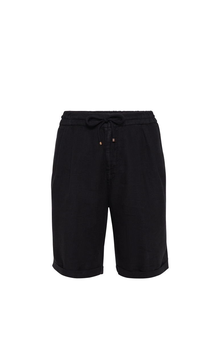 Brunello Cucinelli Bermuda shorts with drawstring, Main, color, 