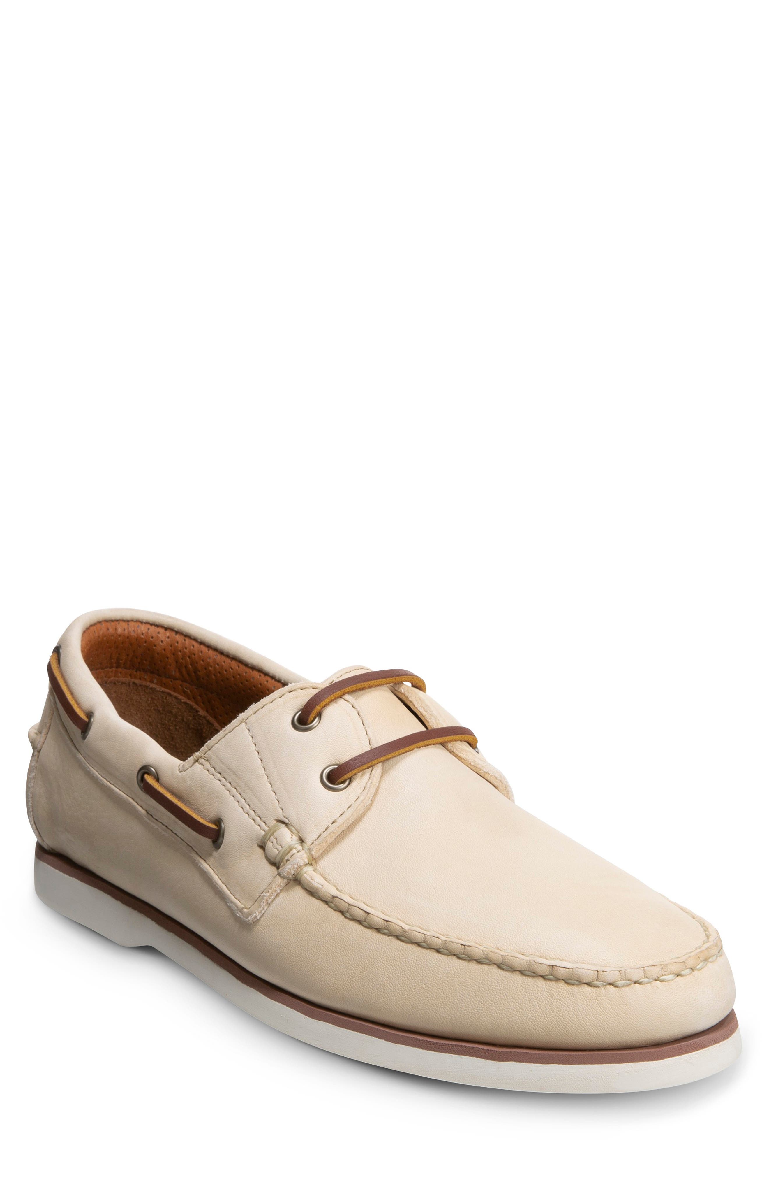 Force 10 Boat Shoe, Main, color, BONE