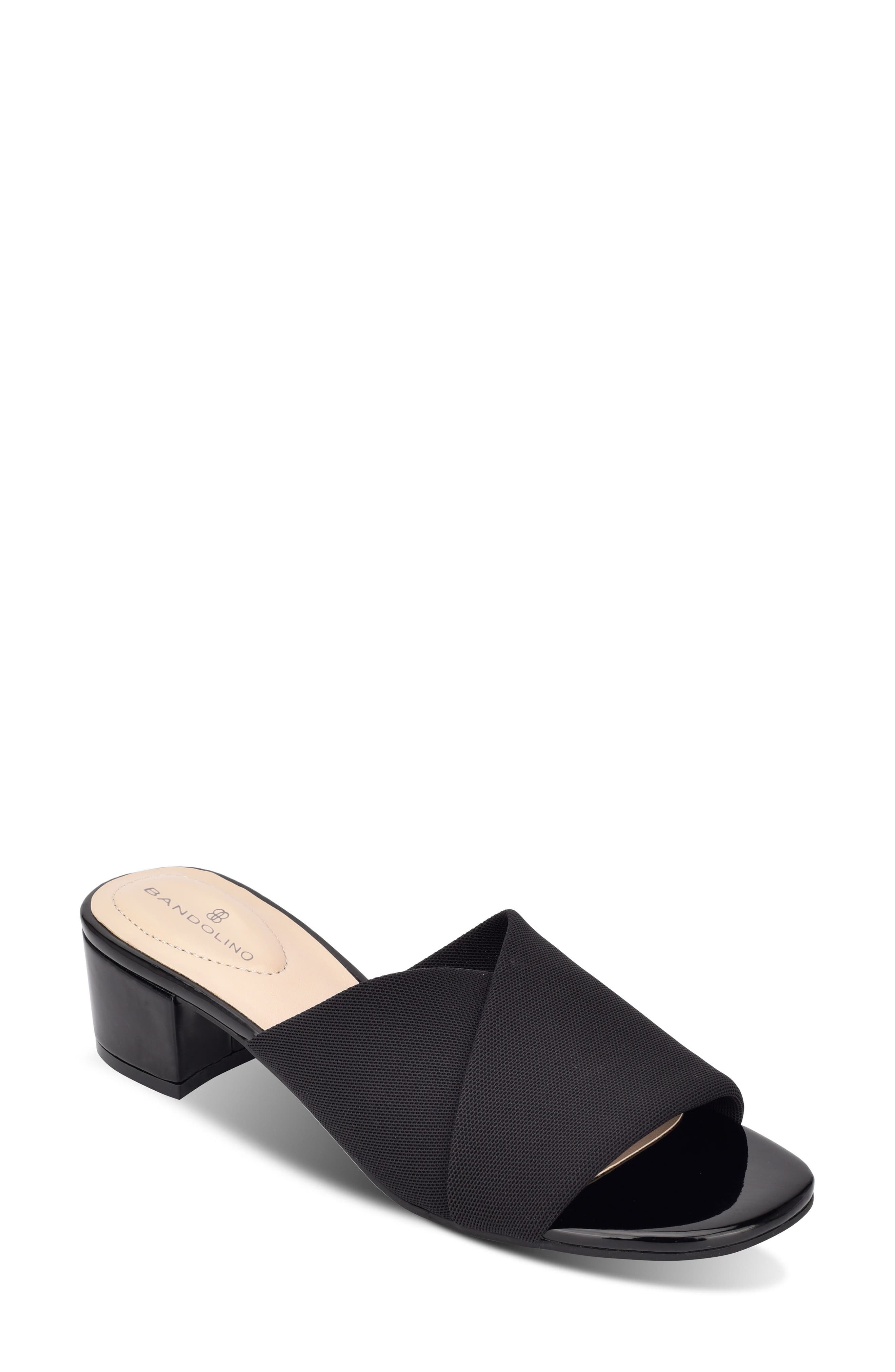 Bandolino Caddie Block Heel Slide Sandal (Women) | Nordstromrack
