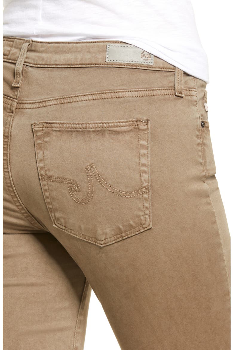 'The Prima' Cigarette Leg Skinny Jeans, Alternate, color, SULFUR JAGGED B