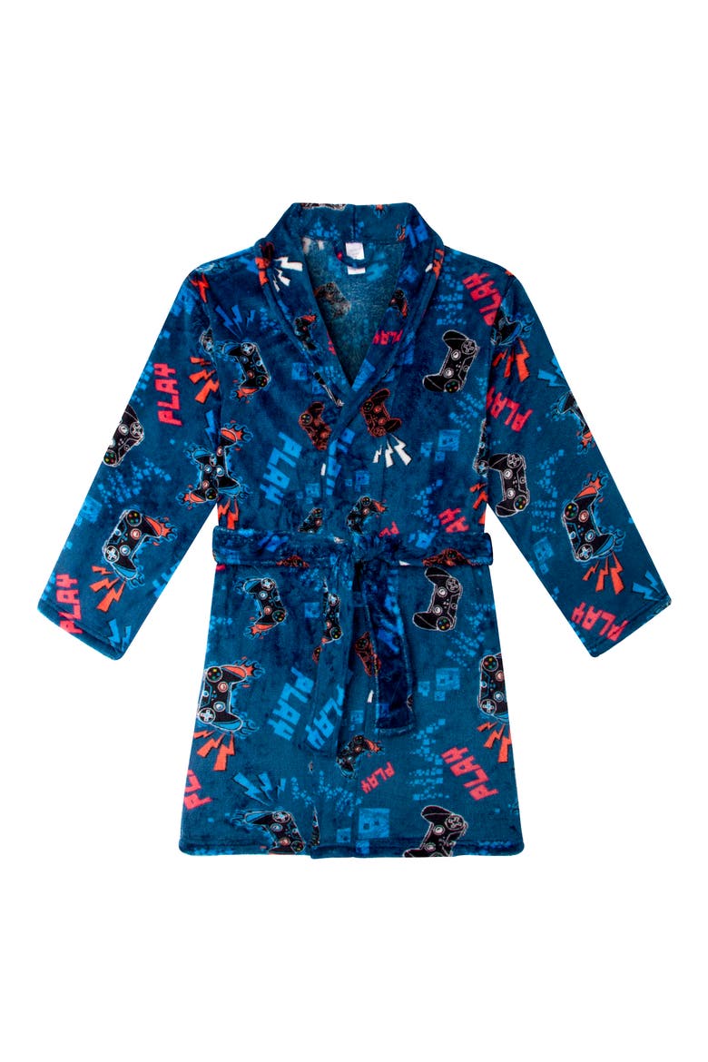 Kids' Gaming Robe, Main, color, NAVY
