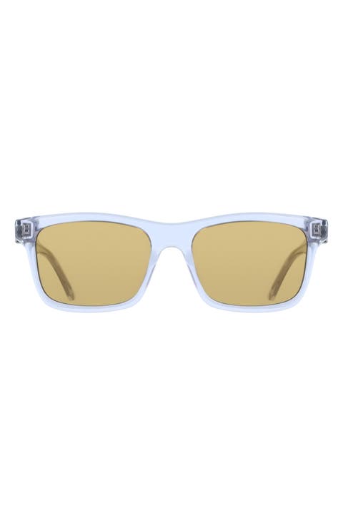 55mm Rectangular Sunglasses