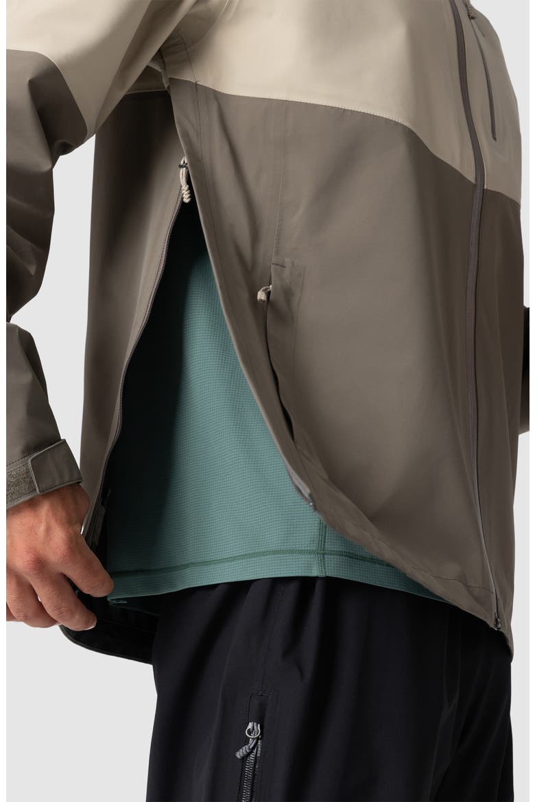 Foray 3L Waterproof Jacket, Alternate, color, PRO KHAKI/ GRAVEL