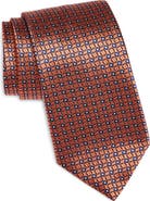 Canali Geometric Silk Tie
