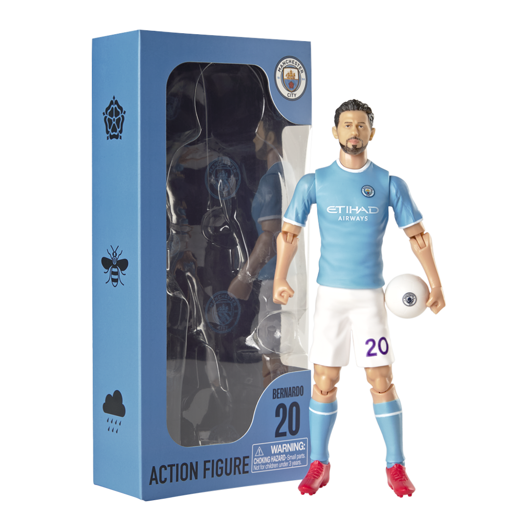 Banbo Toys SOCKERS Manchester City F.C. Bernardo Silva 8″ Collectible Soccer Action Figure at Nordstrom