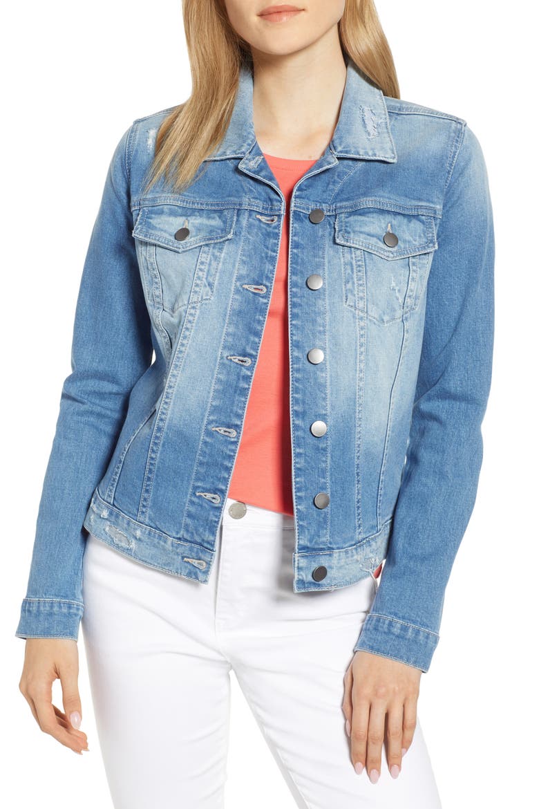 Denim Jacket, Main, color, ADORN W/MEDIUM