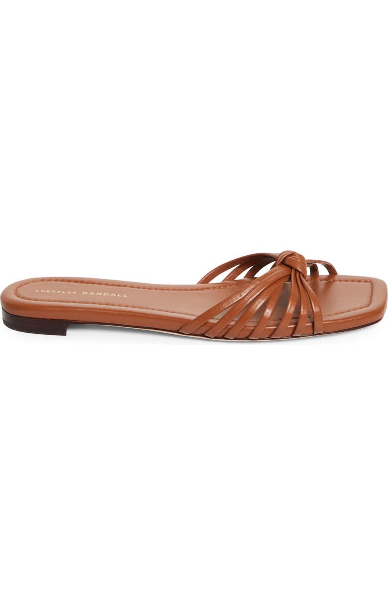 Loeffler Randall Izzie Knotted Slide Sandal, Alternate, color, Timber