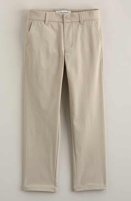 Kids' Flat Front Twill Chinos