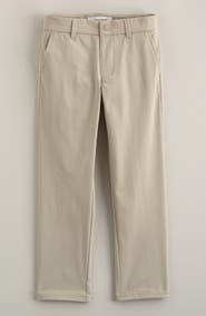 Nordstrom Kids' Flat Front Twill Chinos