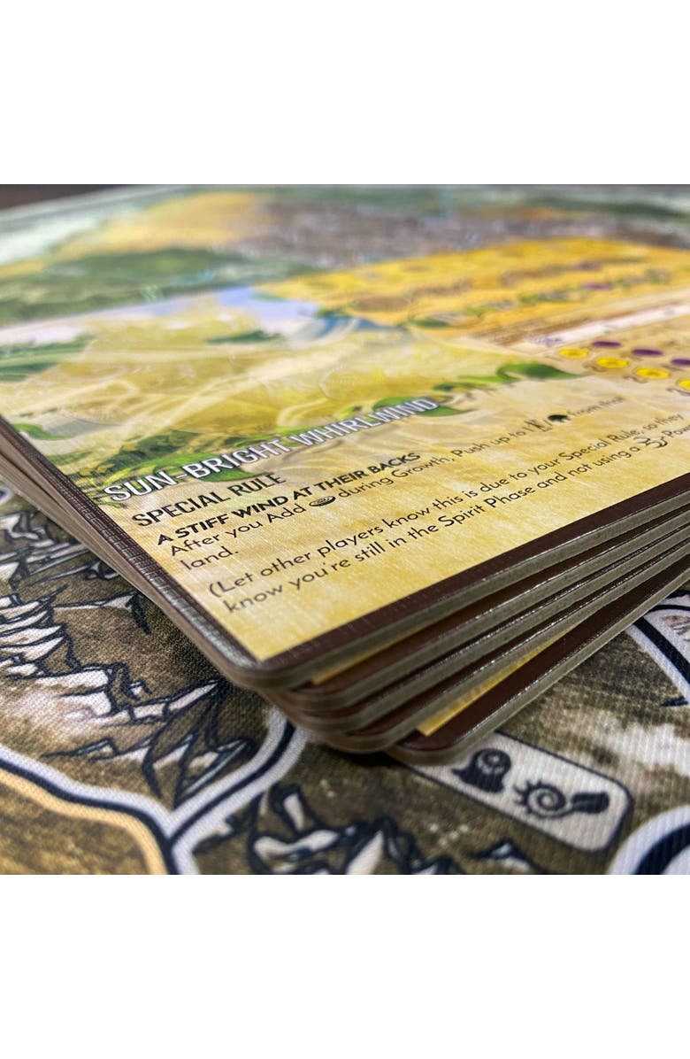 Greater Than Games Horizons Of Spirit Island Classic Spirit Panel Boards 5 Greyboard Panels, Alternate, color, Multicolored