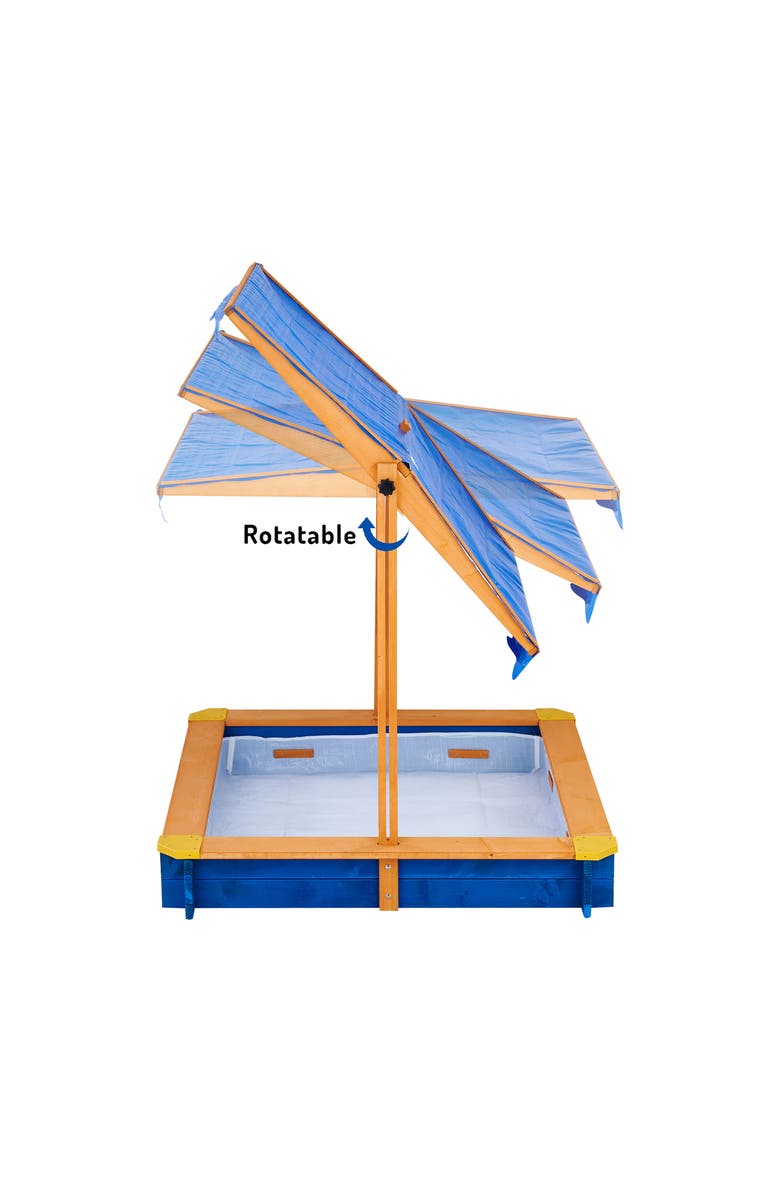 Teamson Kids Outdoor Sand Box, Alternate, color, Assorted