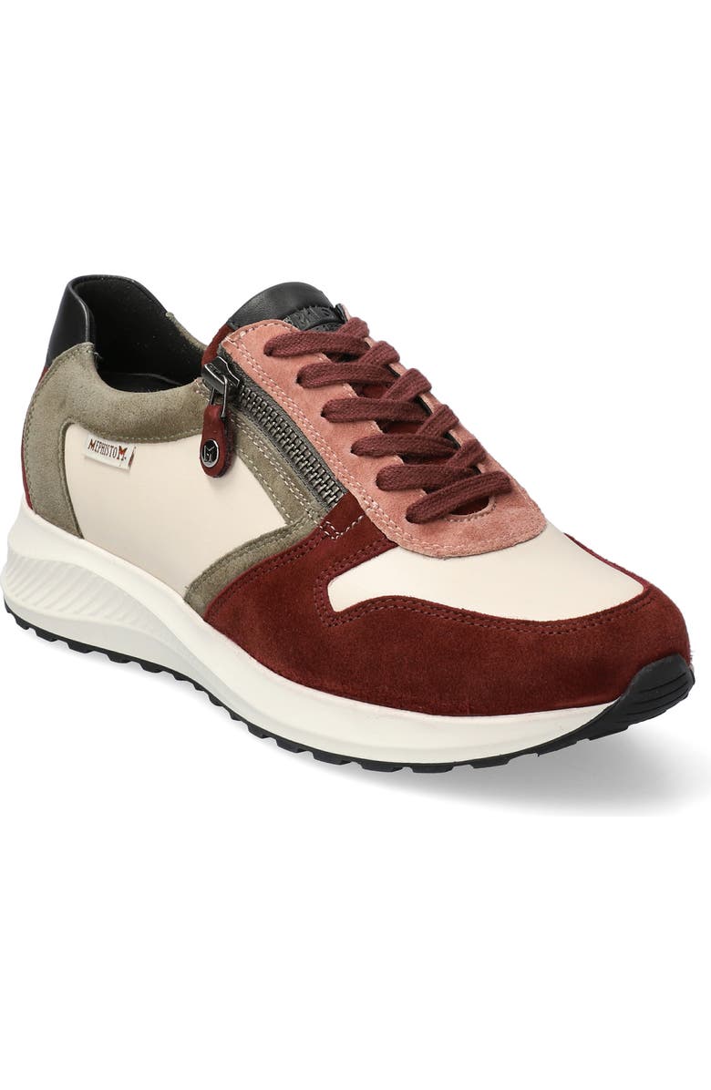 Mephisto Kim Sneaker, Main, color, Cordovan